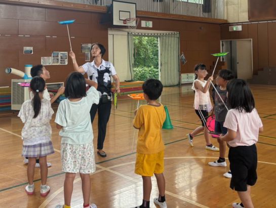 ジャグリング教室のアシスタント募集