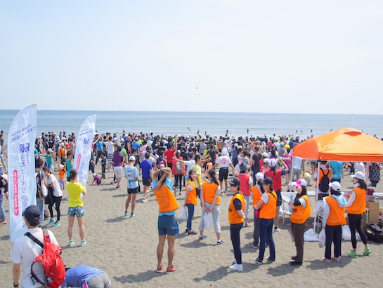 第一回湘南ビーチリレー　ボランティアさん募集